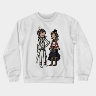 Paranormal Detective & Lockheart Cartoon 1 Crewneck Sweatshirt